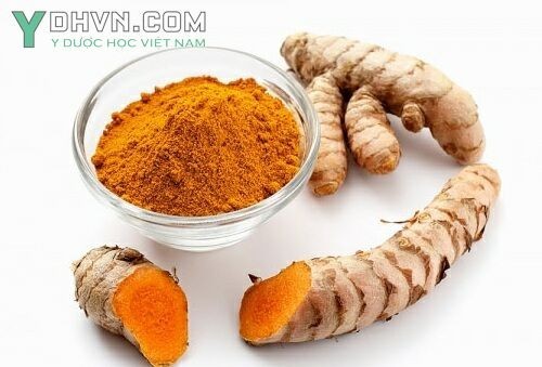 Hình ảnh cụ nghệ và bột nghệ