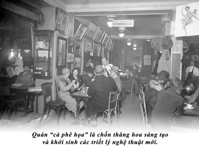 Quán "cà phê họa" tiên phong sáng tạo khai phóng