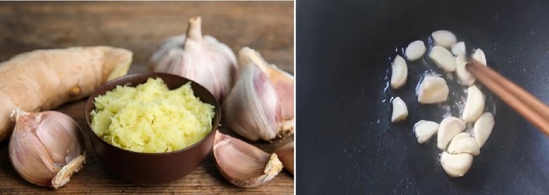 Cách nấu ảnh hưởng đến tỏi thế nào?