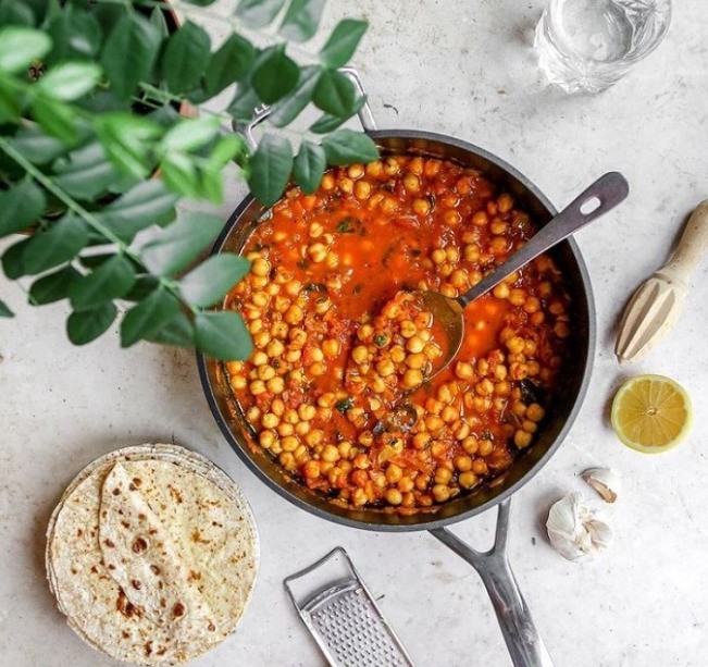 1. Chana Masala - Ấn Độ