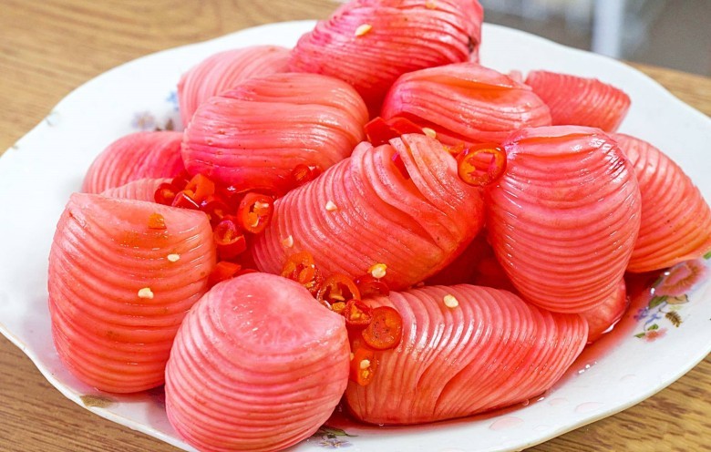 2. Củ cải đỏ ngâm chua