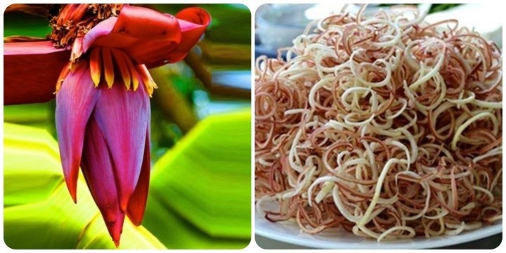 Món ăn từ hoa chuối tốt cho tim