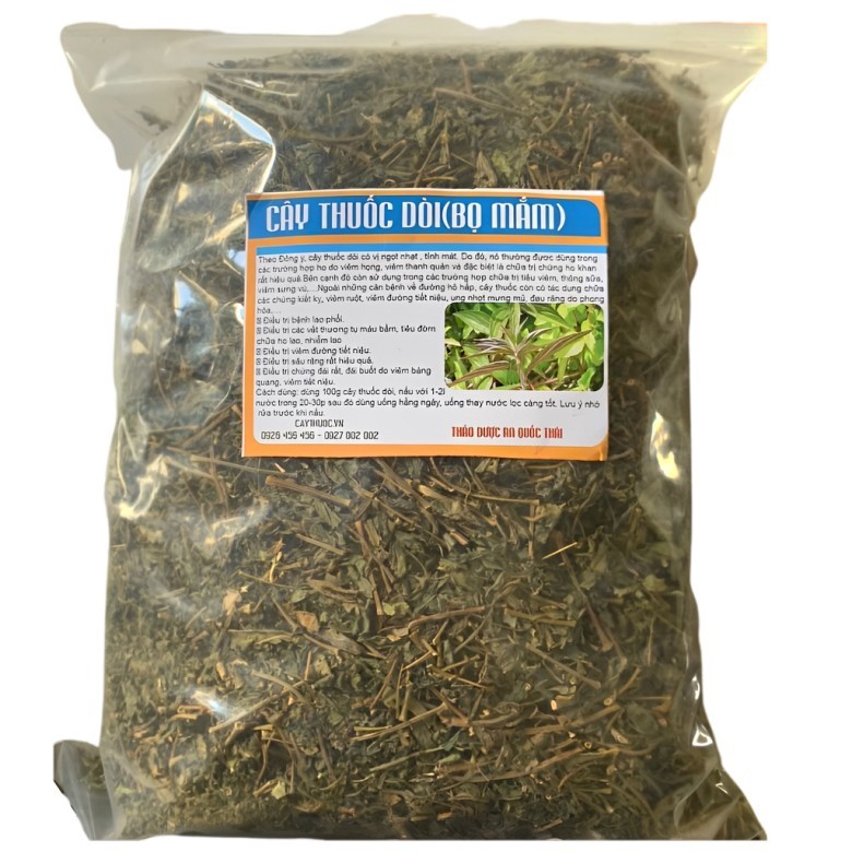 Mau cây thuốc vị thuốc ở đâu: Cây Thuốc Dòi (Cây bọ mắm) Loại Tím sấy khô giúp Thanh Nhiệt, Trừ Ho, Giảm Đau Họng - Hàng công ty Thảo Dược Việt