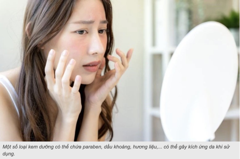 Thoa kem dưỡng ẩm bị rát mặt phải làm sao?
