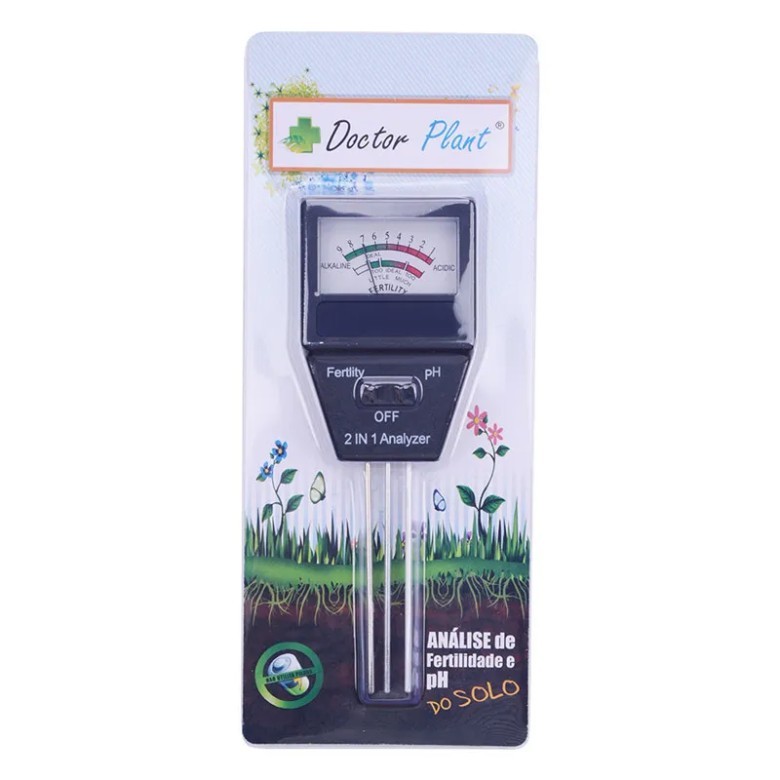 Thông tin và địa chỉ Mua Máy đo PH và đo độ phì nhiêu, dinh dưỡng của đất không cần dùng pin (MD07)