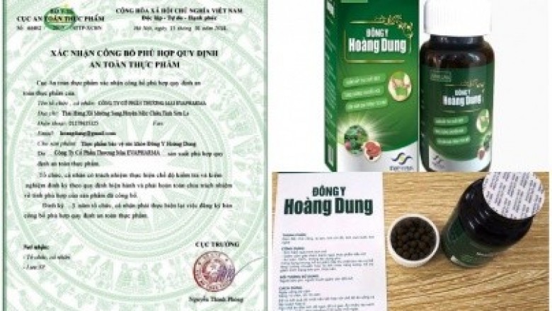 Giảm cân Đông y Hoàng Dung sử dụng giấy tờ giả lừa người tiêu dùng