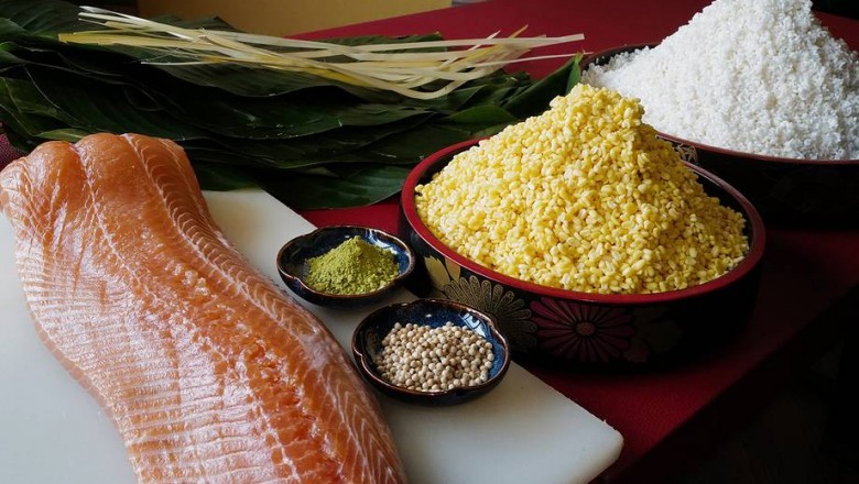 Bánh chưng nhân cá hồi ở đâu ngon nhất