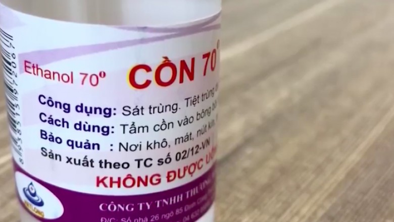 Nên chọn cồn 70 hay 90 để sát khuẩn tay?