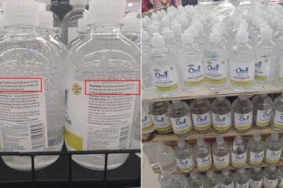 Gel rửa tay khô On1 không sát được khuẩn nhưng vẫn quảng cáo bán ầm ầm
