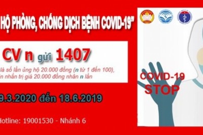 Cách nhắn tin, Chuyển khoản  ủng hộ chống dịch Covid-19 mới nhất