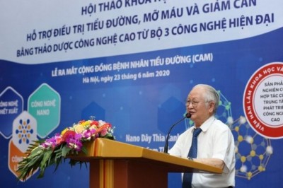 Sản xuất nano dây thìa canh, lá sen chữa tiểu đường, mỡ máu