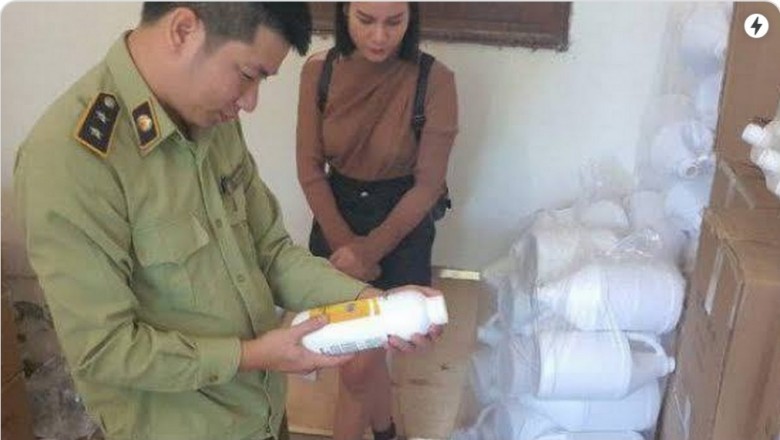Đột xuất kiểm tra, phát hiện kho mỹ phẩm giả tại Hải Dương
