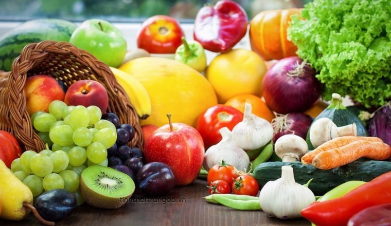 Trái cây và rau củ giúp giảm căng thẳng