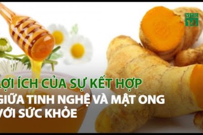 Lợi ích của sự kết hợp giữa Tinh Nghệ và Mật Ong với sức khỏe