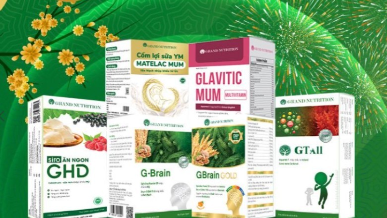 Công ty CP Grand Nutrition đã có hành vi vi phạm quảng cáo, vi phạm chất lượng và ghi nhãn đối với một số sản phẩm thực phẩm bảo vệ sức khỏe.