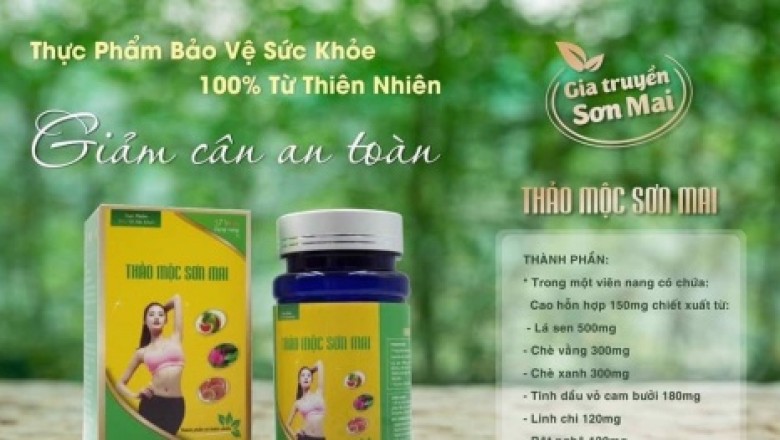 Khân cấp Thu hồi lô sản phẩm TPBVSK Thảo mộc Sơn Mai không đảm bảo vệ sinh an toàn thực phẩm