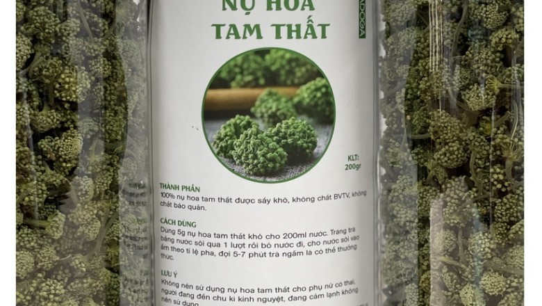 Tinh Hoa Từ Thiên Nhiên – Nụ Hoa Tam Thất Khô