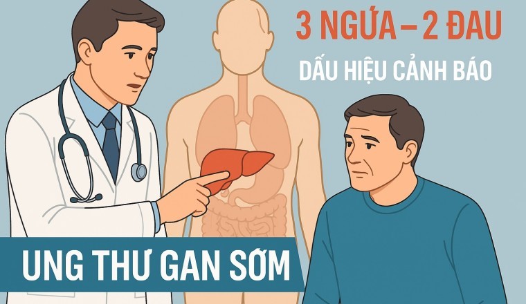 '3 ngứa, 2 đau' – Dấu hiệu ung thư gan giai đoạn đầu dễ bị bỏ qua